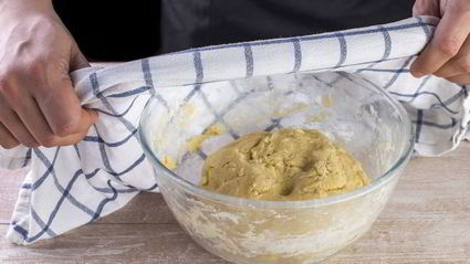 булочки с яблоками и корицей