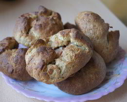 Булочки с яблоками