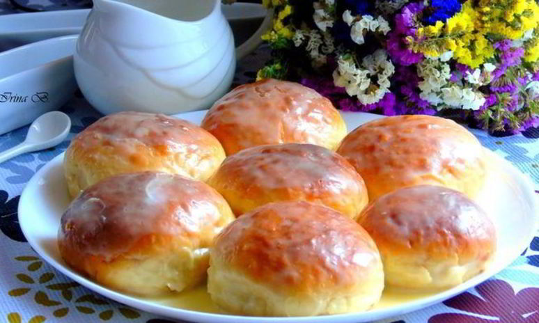 Рецепт булочек в сметане