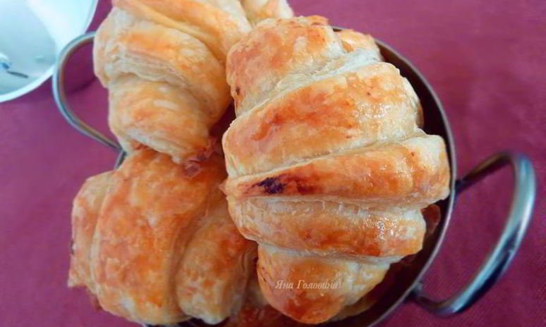 Рецепт круассанов с миндальным кремом