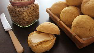 Морковные булочки с овсяными хлопьями