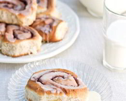 Плюшки с шоколадом