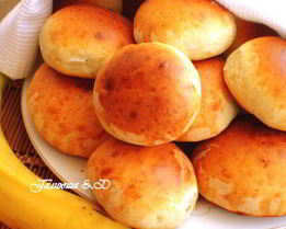 Просто банановые булочки