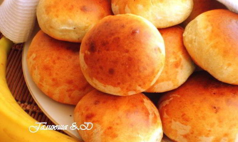 Рецепт просто банановые булочки