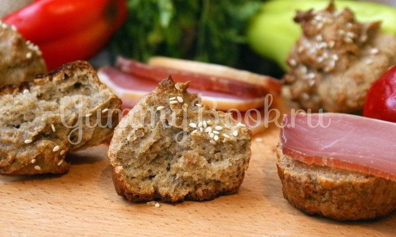 Рецепт ржаных булочек без дрожжей