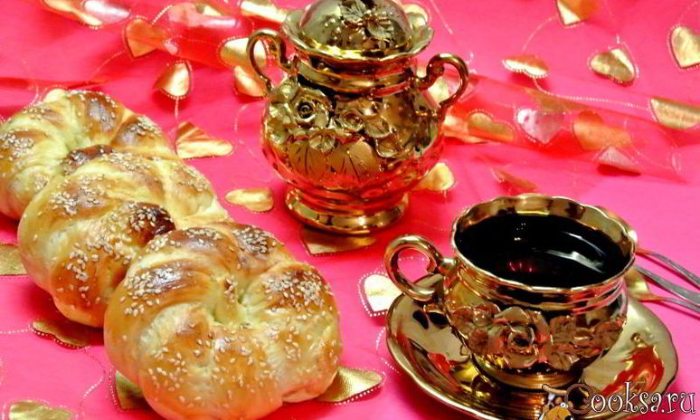 Рецепт сдобных булочек с кунжутом