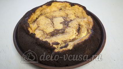 шоколадная королевская ватрушка