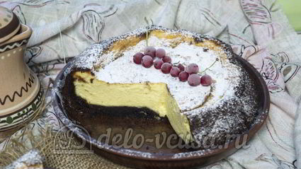 шоколадная королевская ватрушка