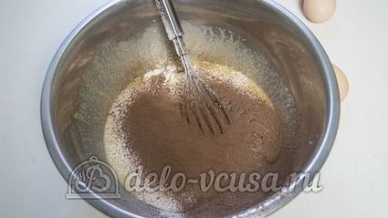 шоколадная королевская ватрушка