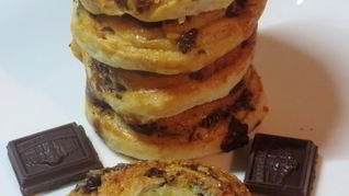 Шоколадно-банановые булочки Улитки