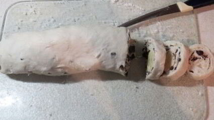 шоколадно-банановые булочки улитки