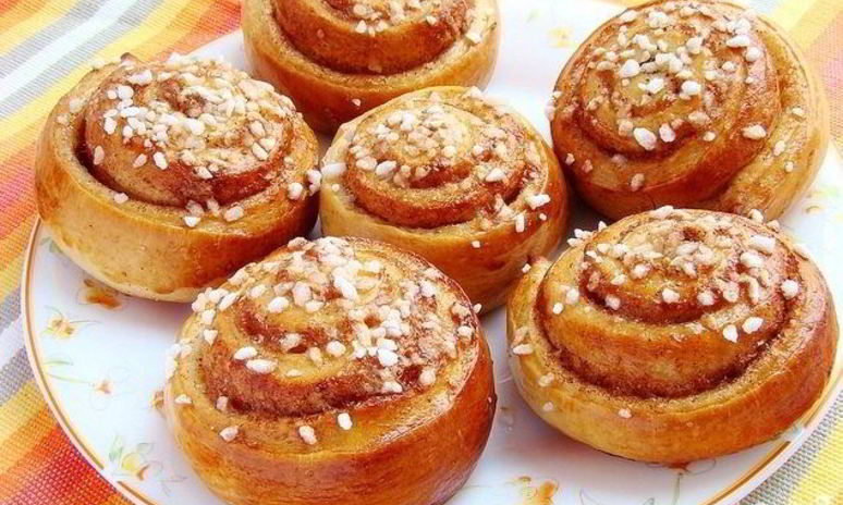 Рецепт шведских булочек с корицей