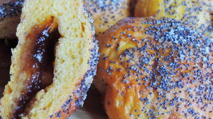 тыквенно-творожные булочки