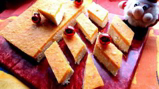 Ватрушка под мармеладом из хурмы