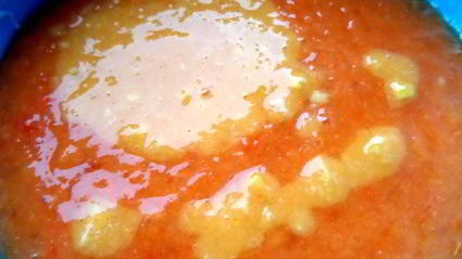 ватрушка под мармеладом из хурмы