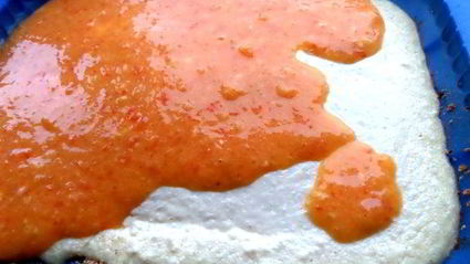 ватрушка под мармеладом из хурмы