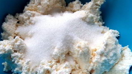 ватрушка под мармеладом из хурмы