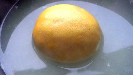 ватрушка под мармеладом из хурмы