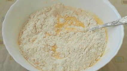 ватрушки с малиной