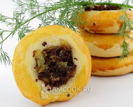 Ватрушки с мясом