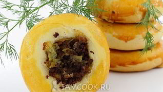 Ватрушки с мясом