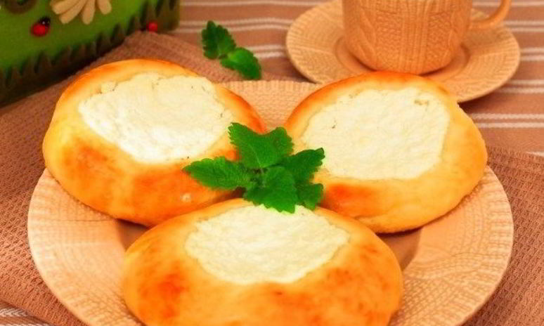 Рецепт ватрушек с ванильным творогом