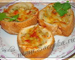 Запеченные булочки с начинкой