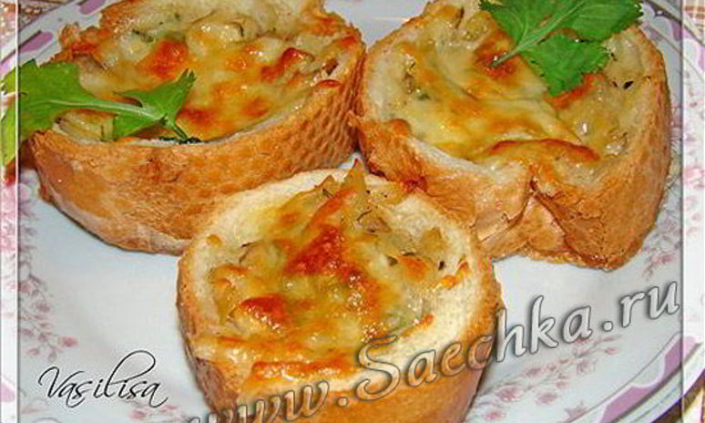 Рецепт запеченных булочек с начинкой