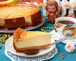 Банановый чизкейк
