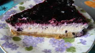 Черничный чизкейк с розмарином