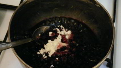 черничный чизкейк с розмарином