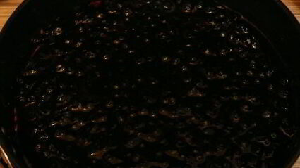 черничный чизкейк с розмарином