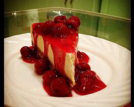 Чизкейк из творога и сметаны