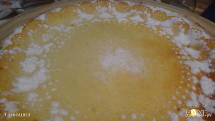 чизкейк из творога с черничным топпингом