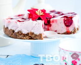 Чизкейк клубничный
