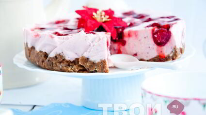 чизкейк клубничный