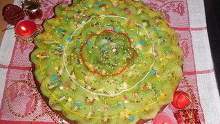 Чизкейк новогодний рождественский