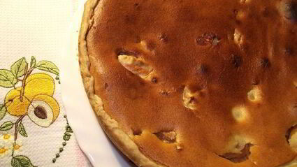 чизкейк с абрикосами