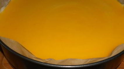 чизкейк с фруктами и желе