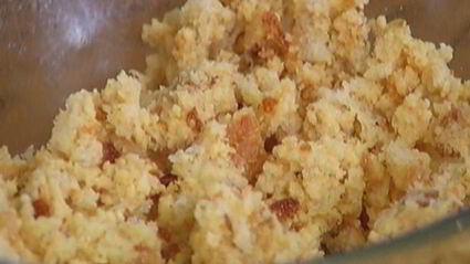 чизкейк с семгой и грюйером