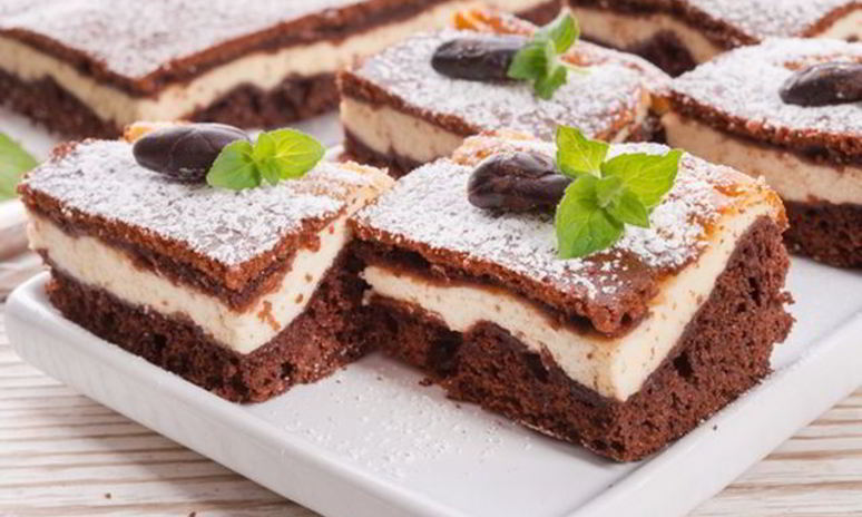 Рецепт чизкейка с шоколадным бисквитом