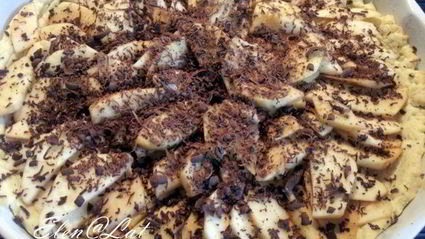 чизкейк с яблоками и темным шоколадом