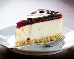 Чизкейк с ягодами