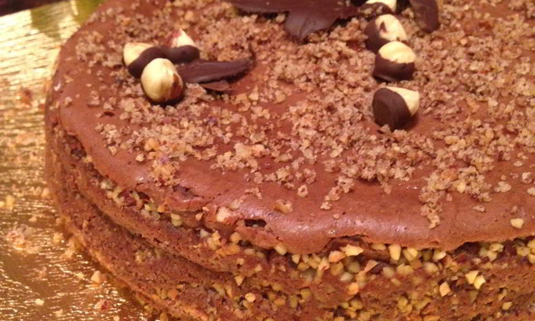 Рецепт чизкейка шоколадно-ореховый