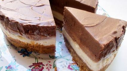 чизкейк три шоколада