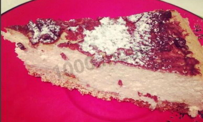 Рецепт диетического банано-творожного чизкейк