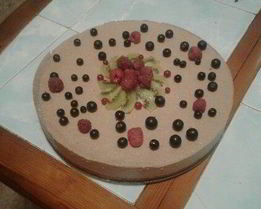 Диетический творожный чизкейк