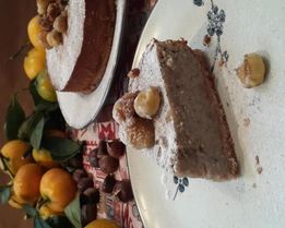 Каштановый чизкейк