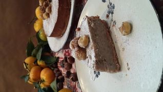 Каштановый чизкейк