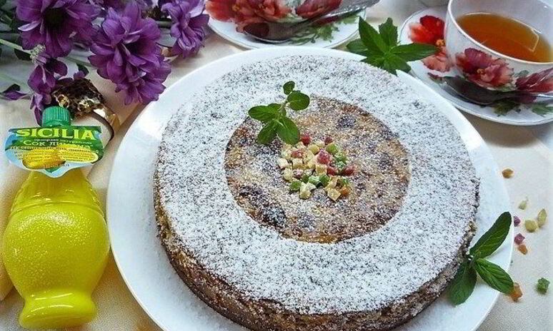 Рецепт лимонного чизкейка с марципаном и маком